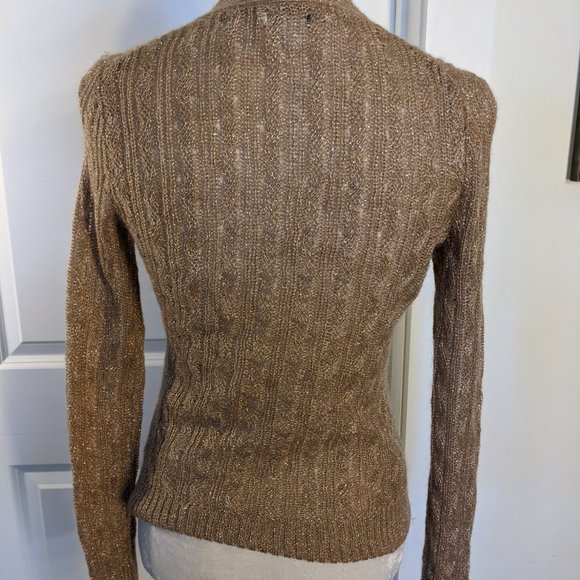 Banana Republic Gold Cream Silvery Sweater - Picture 3 of 5